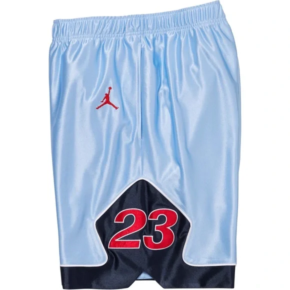 SUPREME X JORDAN WARM UP SHORT Light BlueBasketball Shorts SUPREME X JORDAN WARM UP SHORT Light BlueBasketball Shorts